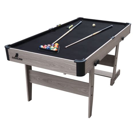 cougar pooltafel|Cougar Hustle XL opklapbare Pooltafel Zwart